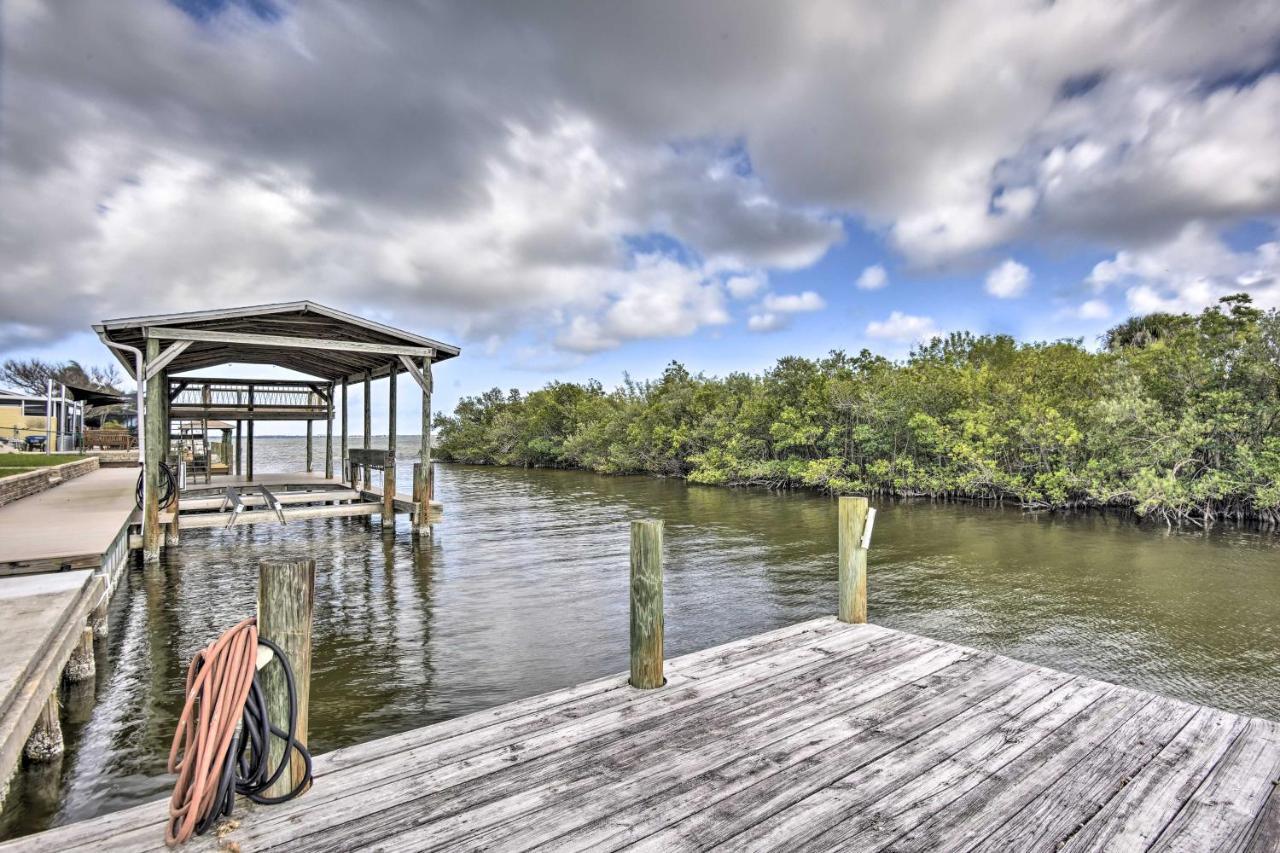 Merritt Island Home With Boat Dock On Canal Front! ภายนอก รูปภาพ